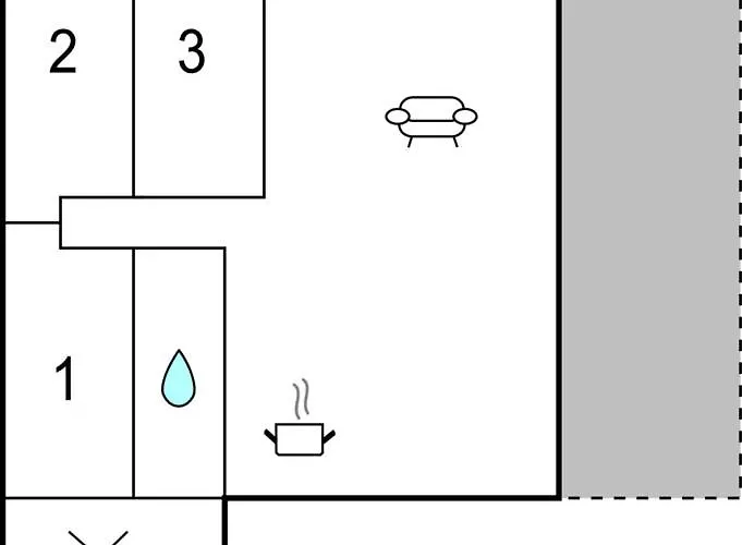 Holiday home 3 Bedroom Cozy In Ringkobing